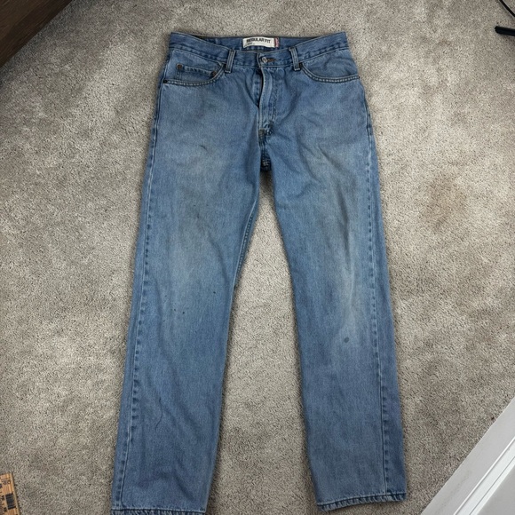 Levi's Other - Levi's 505 Y2K Men's Jeans Regular Fit Straight Leg Denim Blue 34x33 Medium Wash